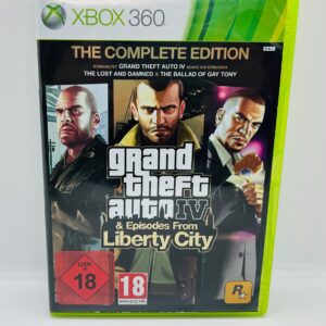 GTA 4 Grand Theft Auto IV The Complete Edition XBOX 360