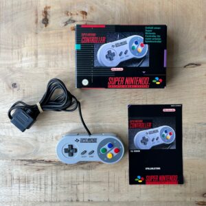 Original Super Nintendo Controller SNES (OVP/Anleitung)