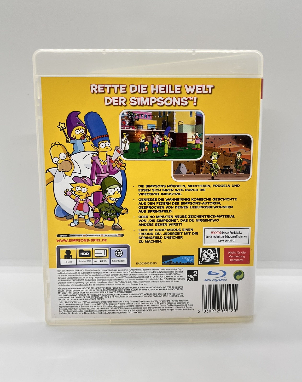 Die Simpsons Das Spiel PS3 PlayStation 3 – Bild 3