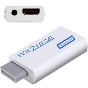 Wii HDMI Adapter f&uuml;r Nintendo Wii Konsole