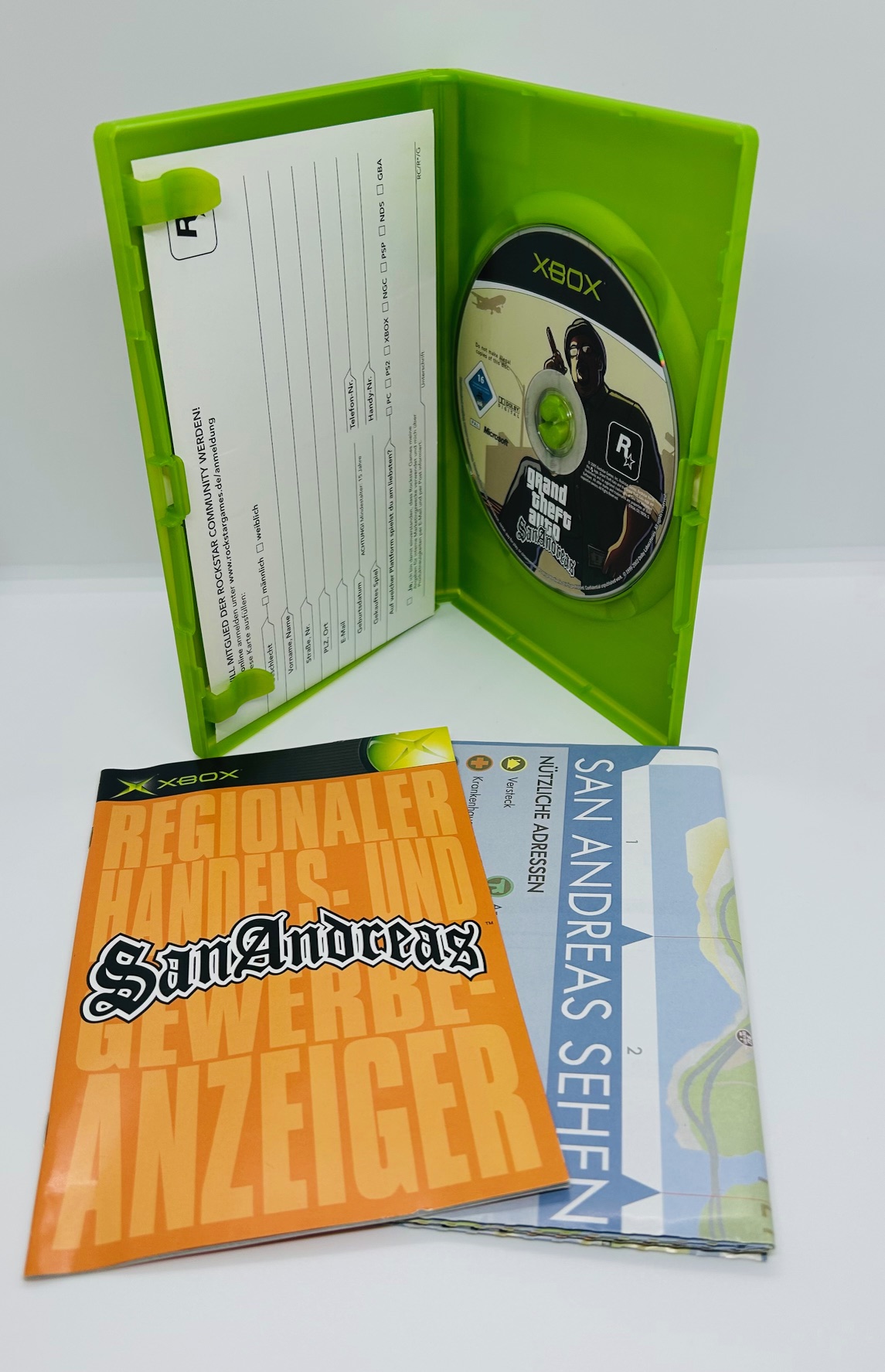 GTA Grand Theft Auto San Andreas XBOX & XBOX 360 Slim/Elite – Bild 2