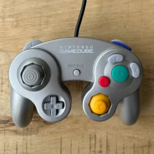 Original Nintendo GameCube Controller Silber (neuwertig)