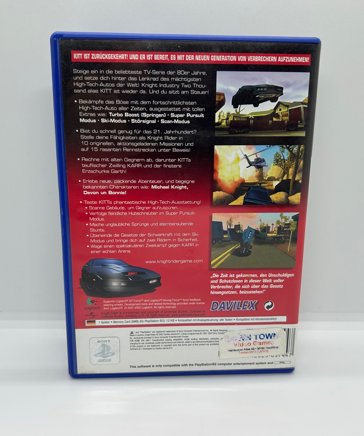 Knight Rider The Game PS2 PlayStation 2 – Bild 3