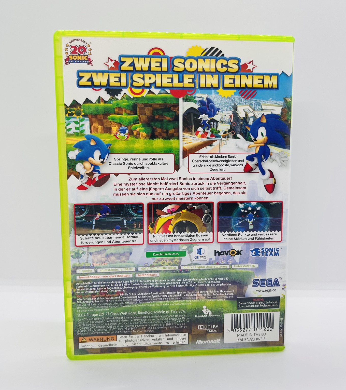 Sonic Generations XBOX 360 – Bild 3