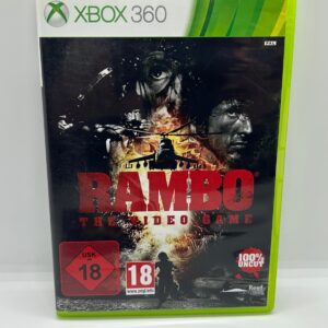 RAMBO The Video Game XBOX 360
