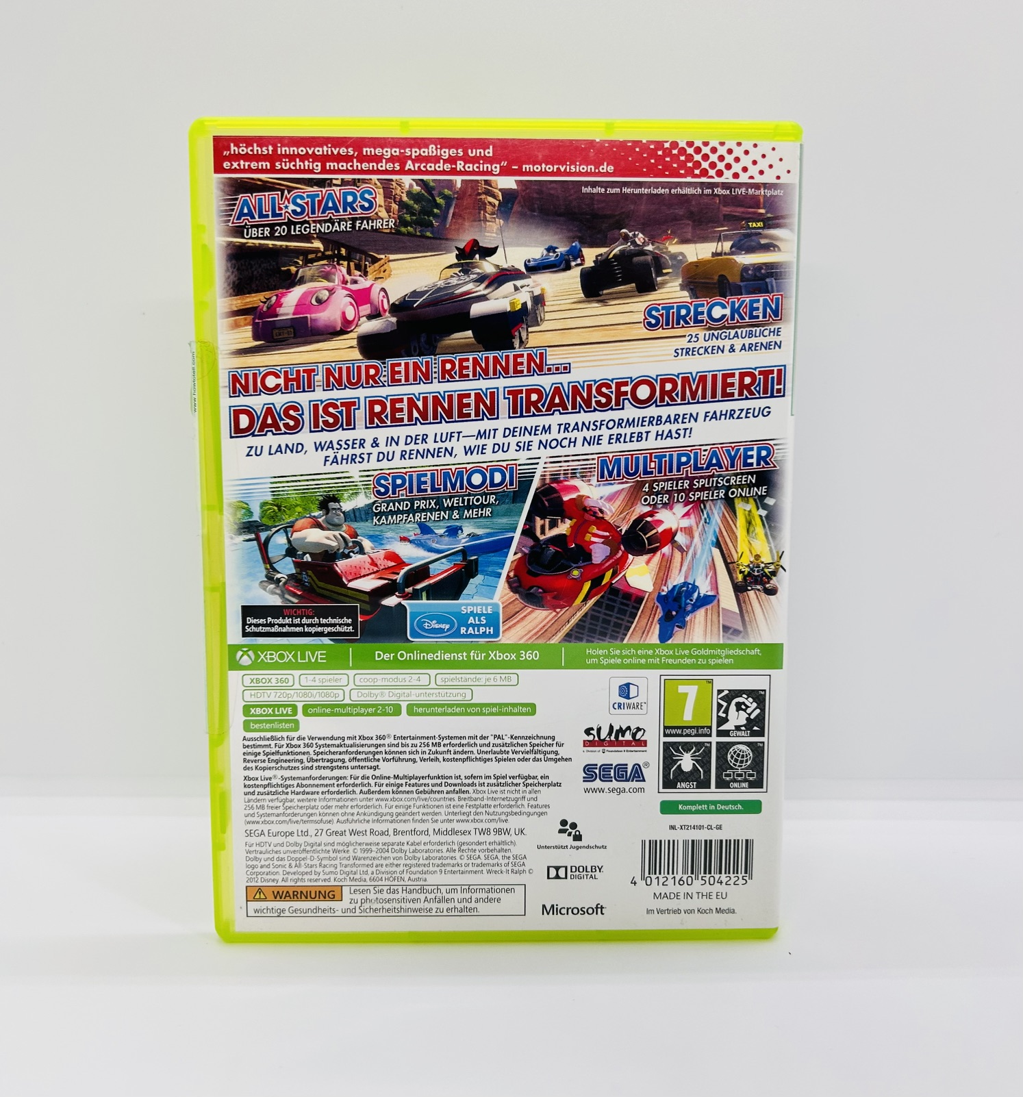 Sonic All-Stars Racing Transformed XBOX 360 – Bild 3