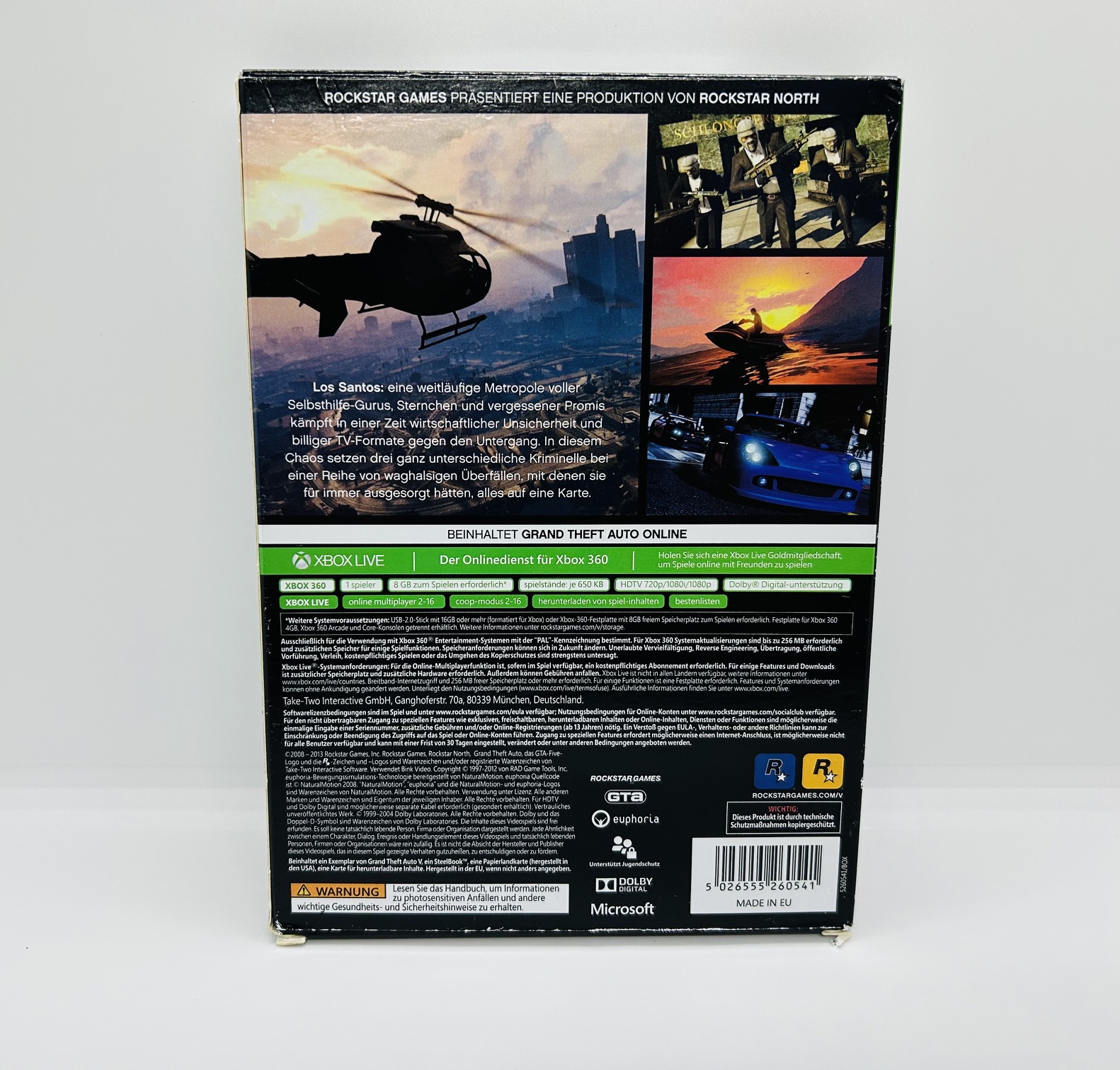 GTA 5 Grand Theft Auto V Special Edition Steelbook XBOX 360 – Bild 3