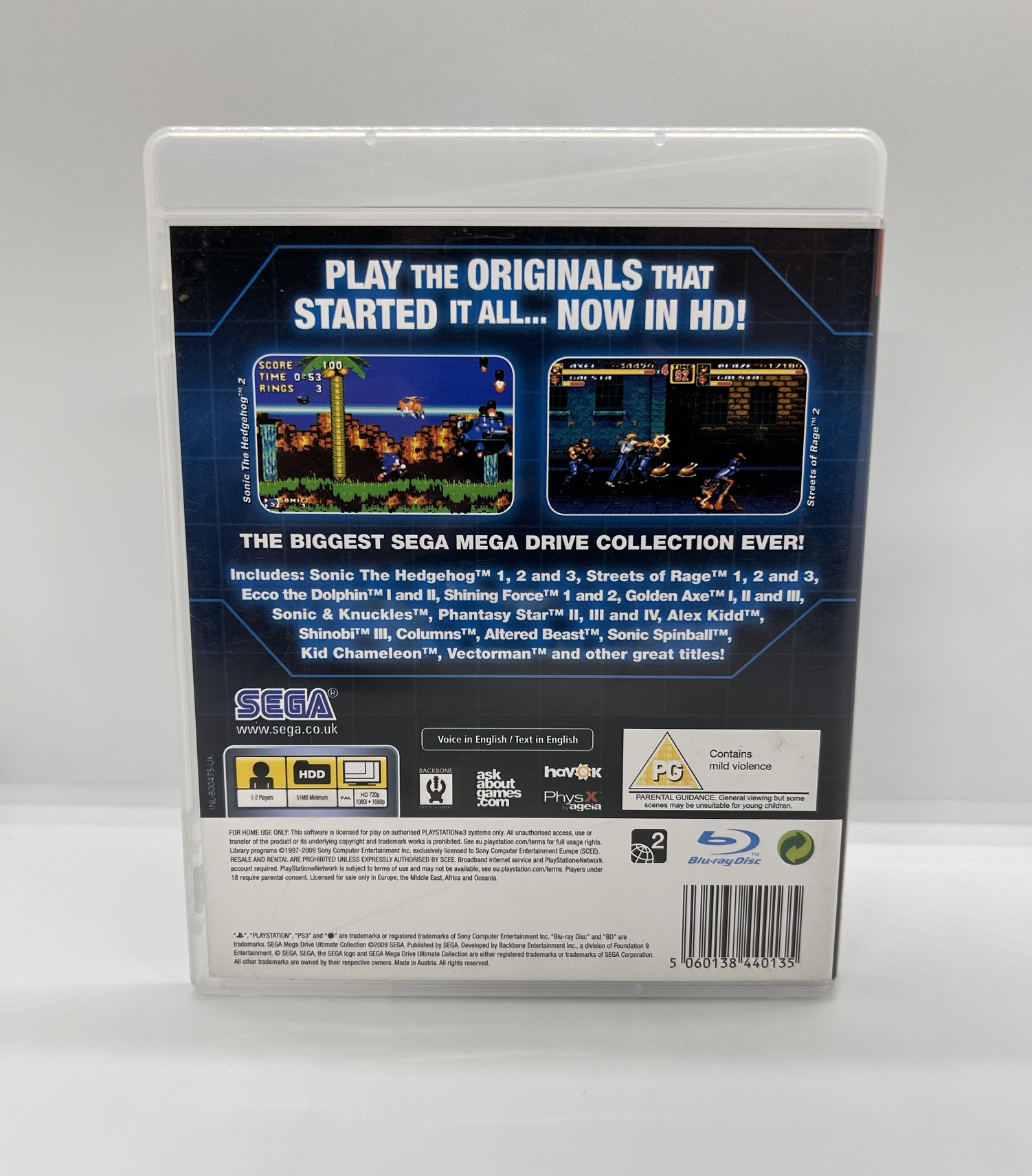 SEGA Mega Drive Ultimate Collection PS3 PlayStation 3 – Bild 3