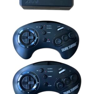 Acclaim Dual Turbo Infrarot Wireless Controller + Empfänger für SEGA Mega Drive 1 & 2 (2 Stück)