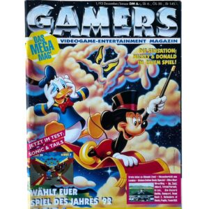 GAMERS Magazin Videospiele Zeitschrift 01/1993