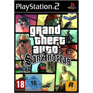 GTA San Andreas Grand Theft Auto Uncut PS2 PlayStation 2