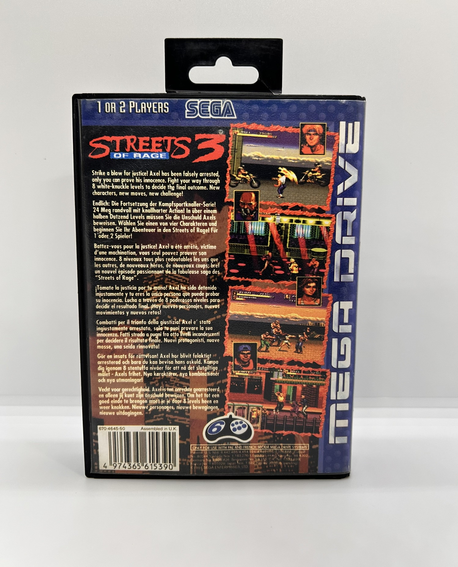 Streets Of Rage 3 SEGA Mega Drive (OVP) – Bild 3