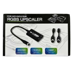 Bitfunx HDMI Adapter 1080P für SEGA Mega Drive 1 & 2 (Mit HDMI-Kabel)