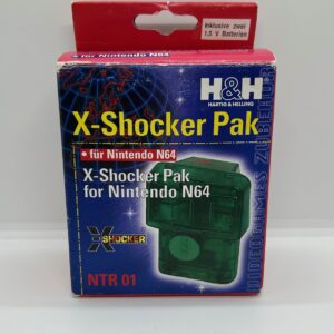 X-Shocker PAK für N64 Nintendo 64 (Rumble PAK) (OVP)