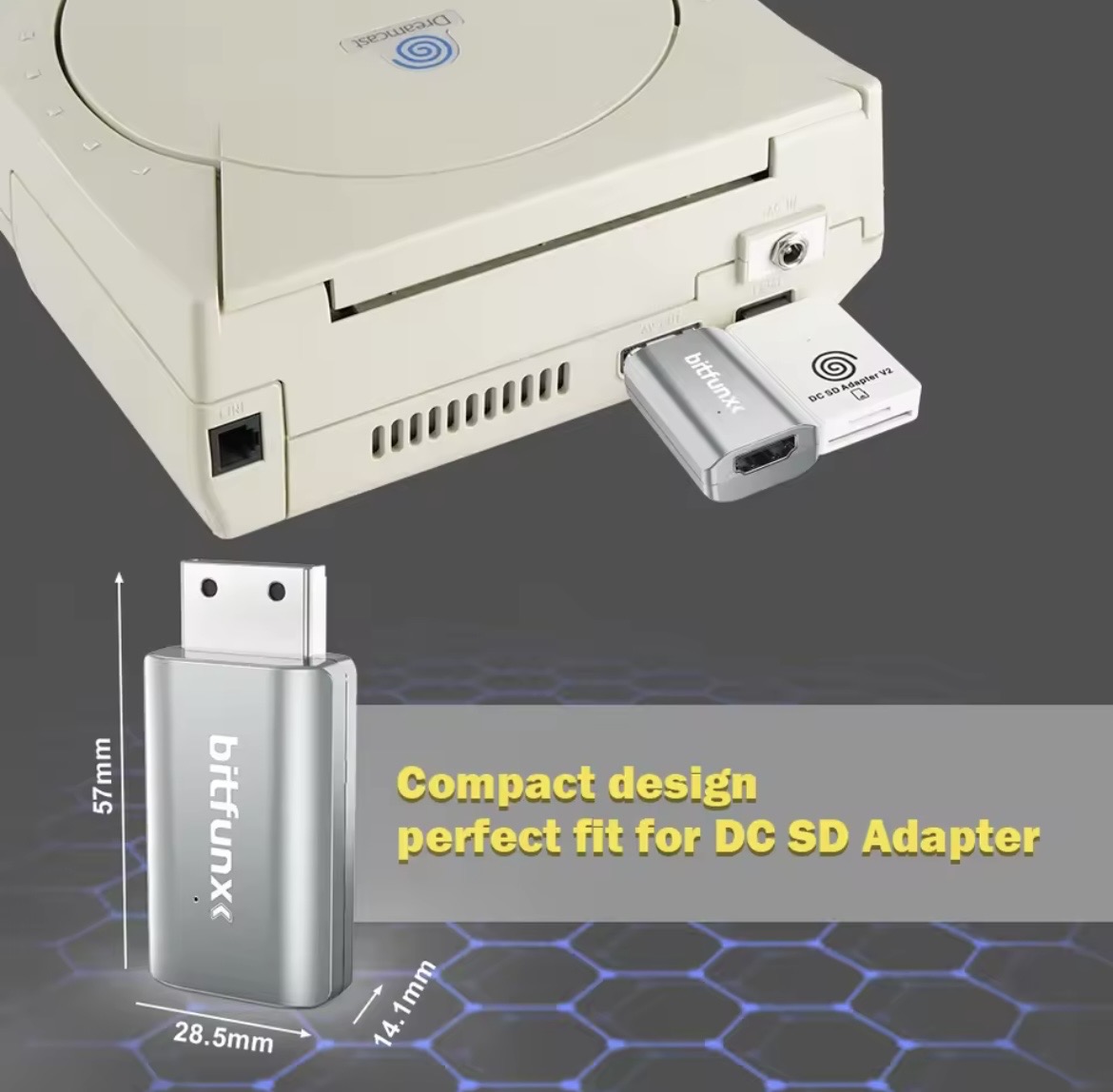 Bitfunx HDMI Adapter für SEGA Dreamcast (Plug & Play) – Bild 6