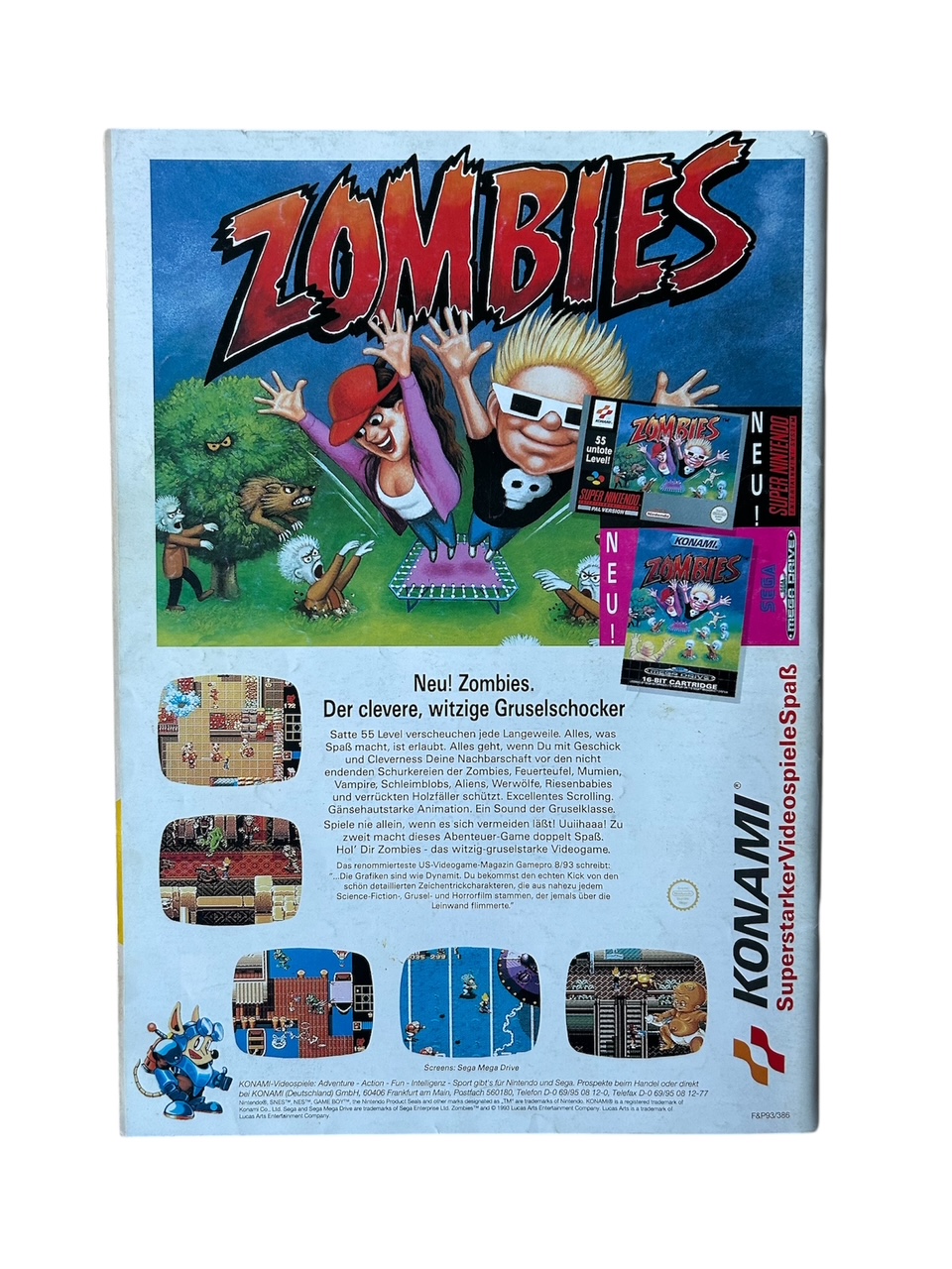 GAMERS Magazin Videospiele Zeitschrift 02/1994 – Bild 2