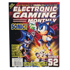 EGM Electronic Gaming Monthly Videospiele Magazin (US) Ausgabe Nr. 52 (11/1993)