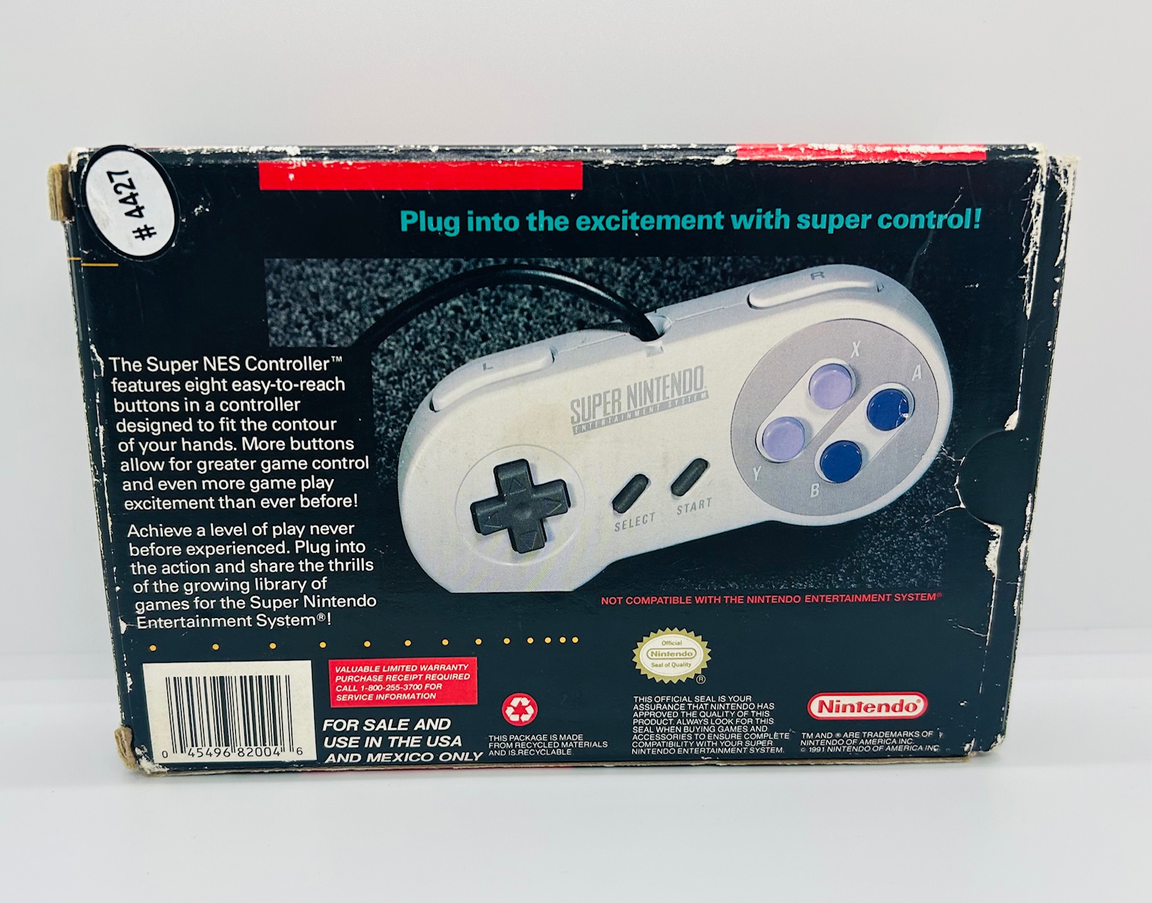 Original Super Nintendo SNES Controller (OVP) – Bild 3