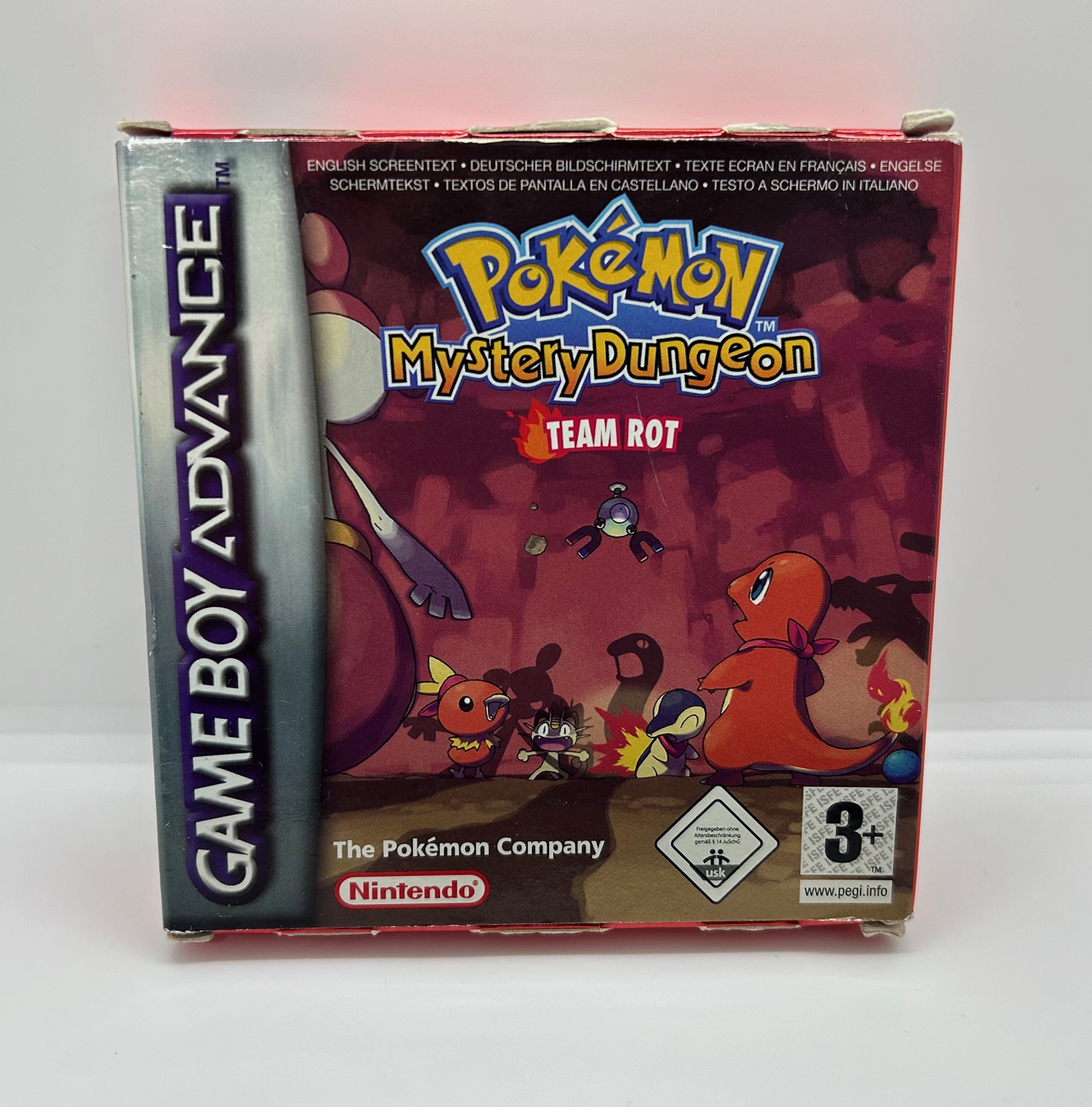 Pokemon Mystery Dungeon Team Rot Nintendo GameBoy Advance (OVP) – Bild 2