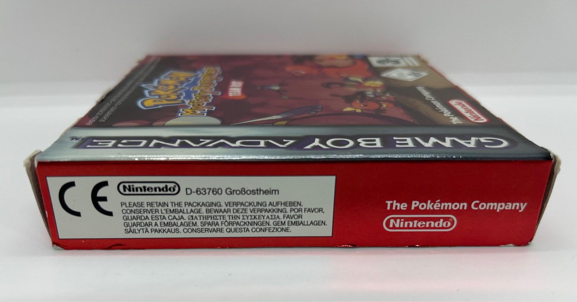 Pokemon Mystery Dungeon Team Rot Nintendo GameBoy Advance (OVP) – Bild 4