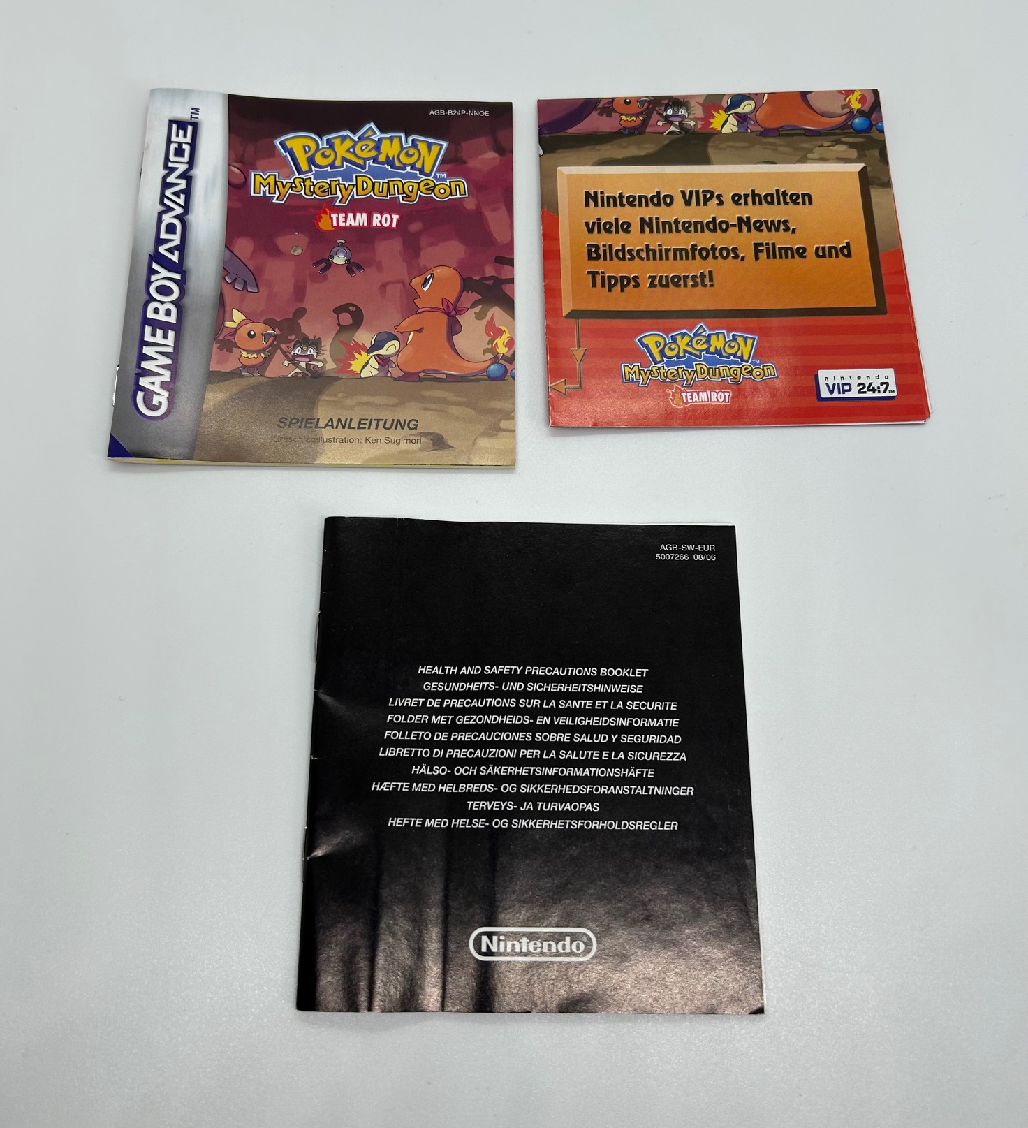 Pokemon Mystery Dungeon Team Rot Nintendo GameBoy Advance (OVP) – Bild 9