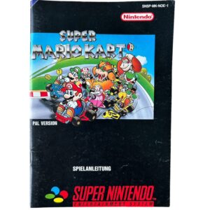 Anleitung für Super Mario Kart Super Nintendo SNES
