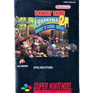 Anleitung für Donkey Kong Country 2 Super Nintendo SNES