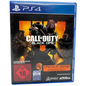 Call Of Duty Black OPS 4 Specialist Edition PS4 PlayStation 4