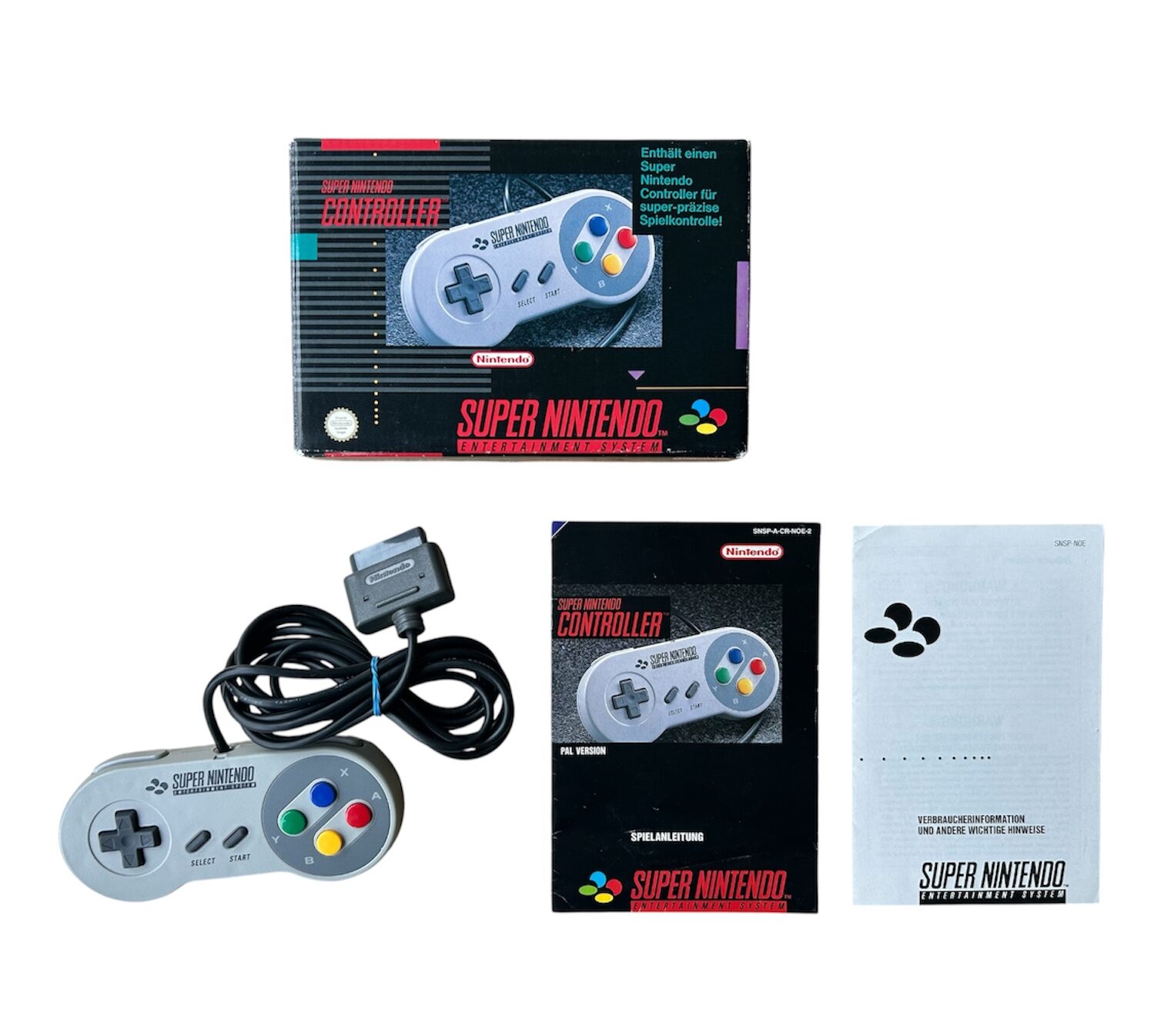Original Super Nintendo SNES Controller (OVP)