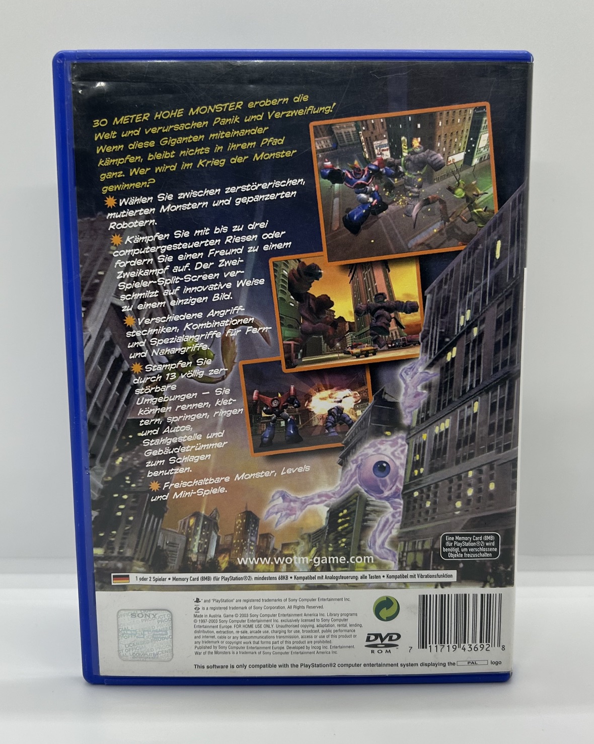 War of the Monsters PS2 PlayStation 2 – Bild 3