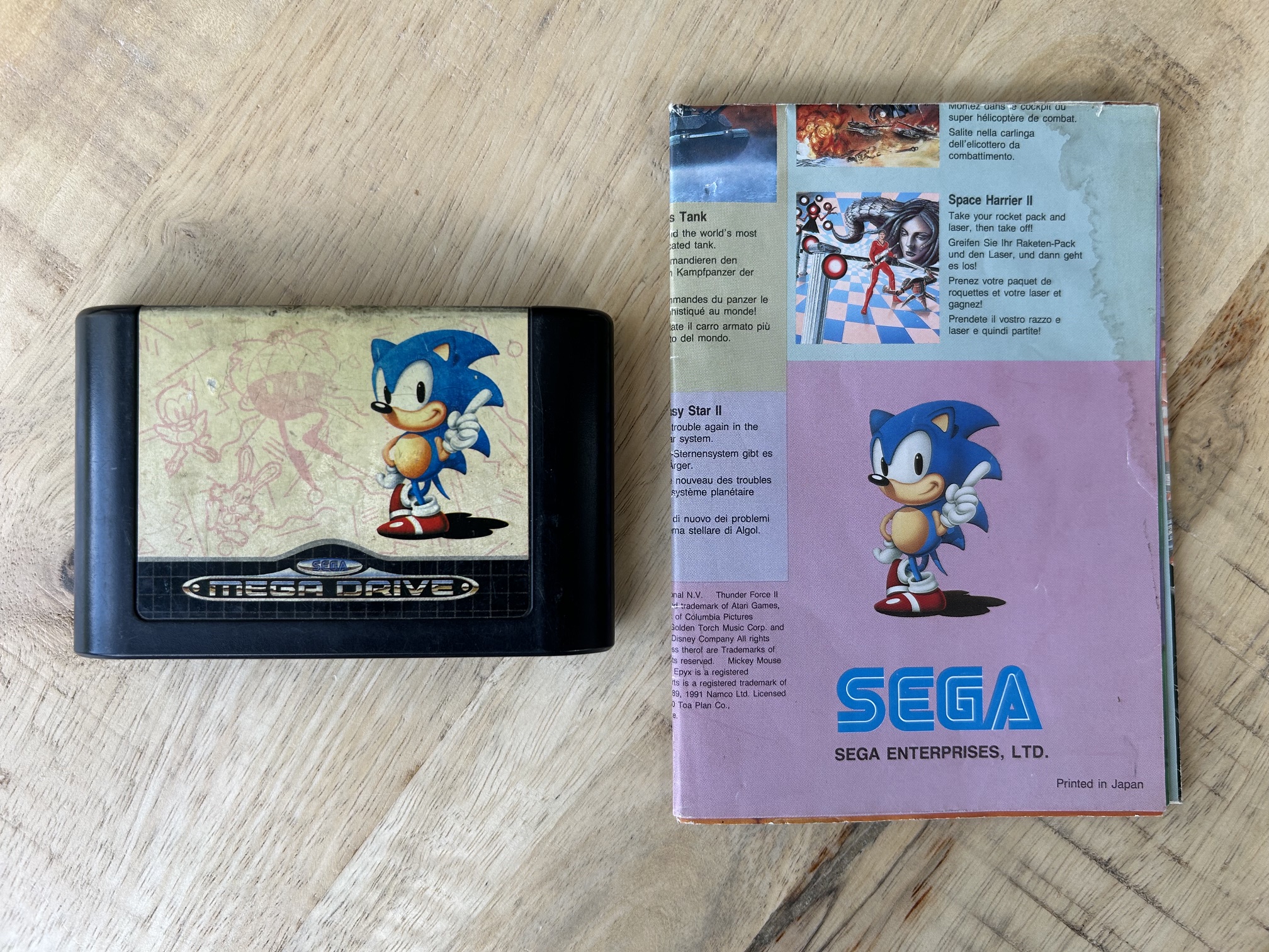 Sega Mega Drive 2 Konsole + High-Tech Scart Kabel + 1 Original Controller + Sonic Spiel + Zubehörpaket (SET) – Bild 10