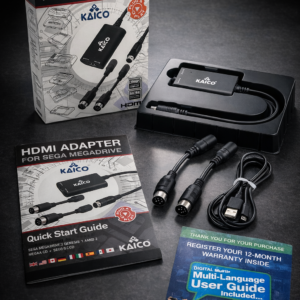 Kaico HDMI Adapter f&uuml;r Sega Mega Drive 1 & 2 &ndash; Plug & Play