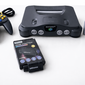 Nintendo 64 N64 Konsole mit HDMI + Original Controller + Wave Race 64 (SET)