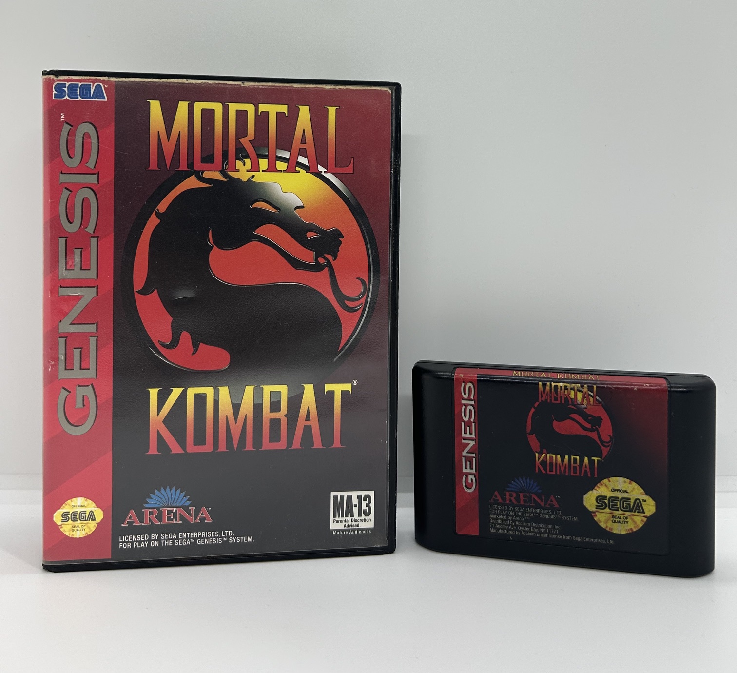 Mortal Kombat SEGA MEGA DRIVE (OVP)