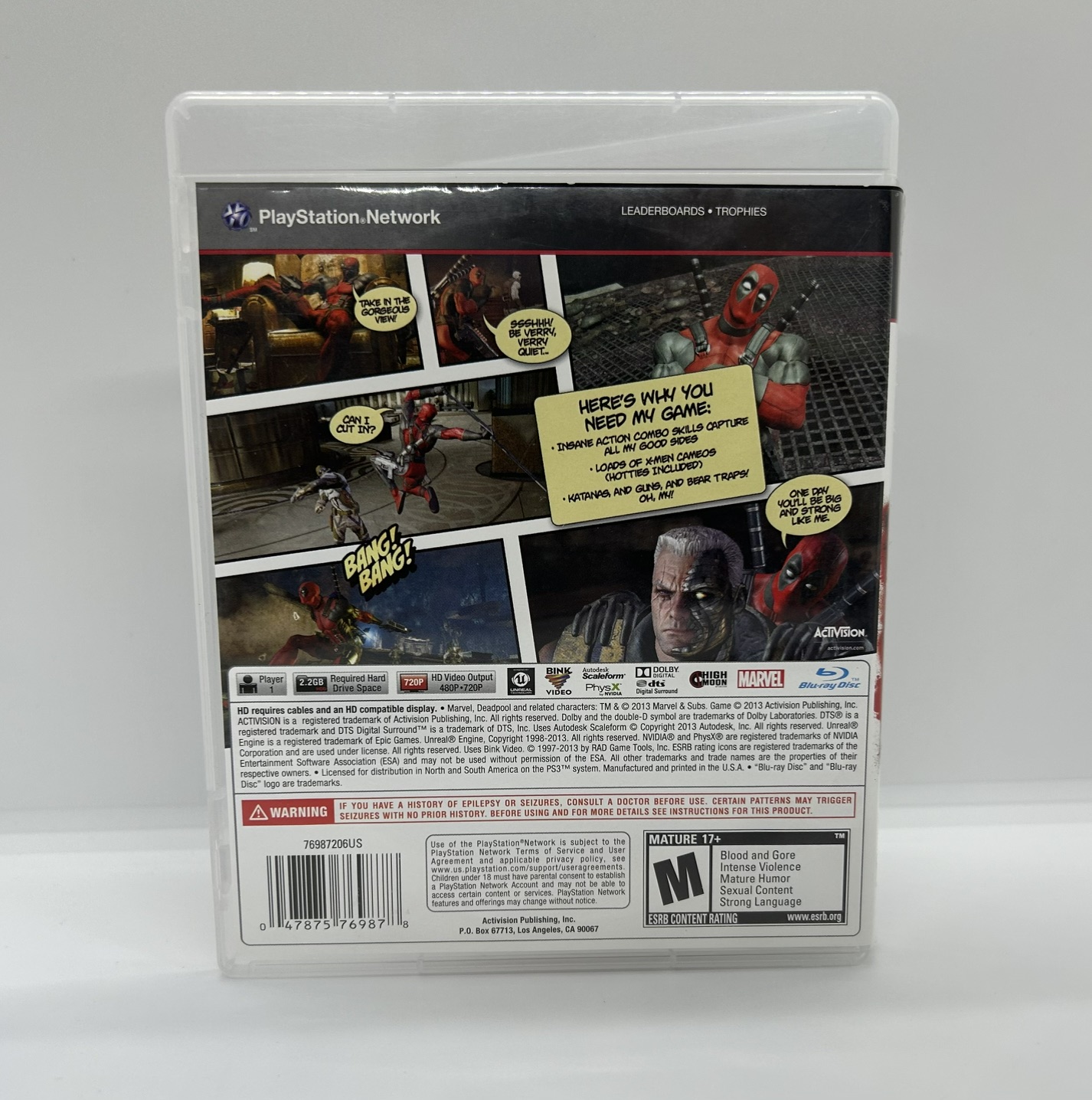 Deadpool PS3 PlayStation 3 – Bild 3