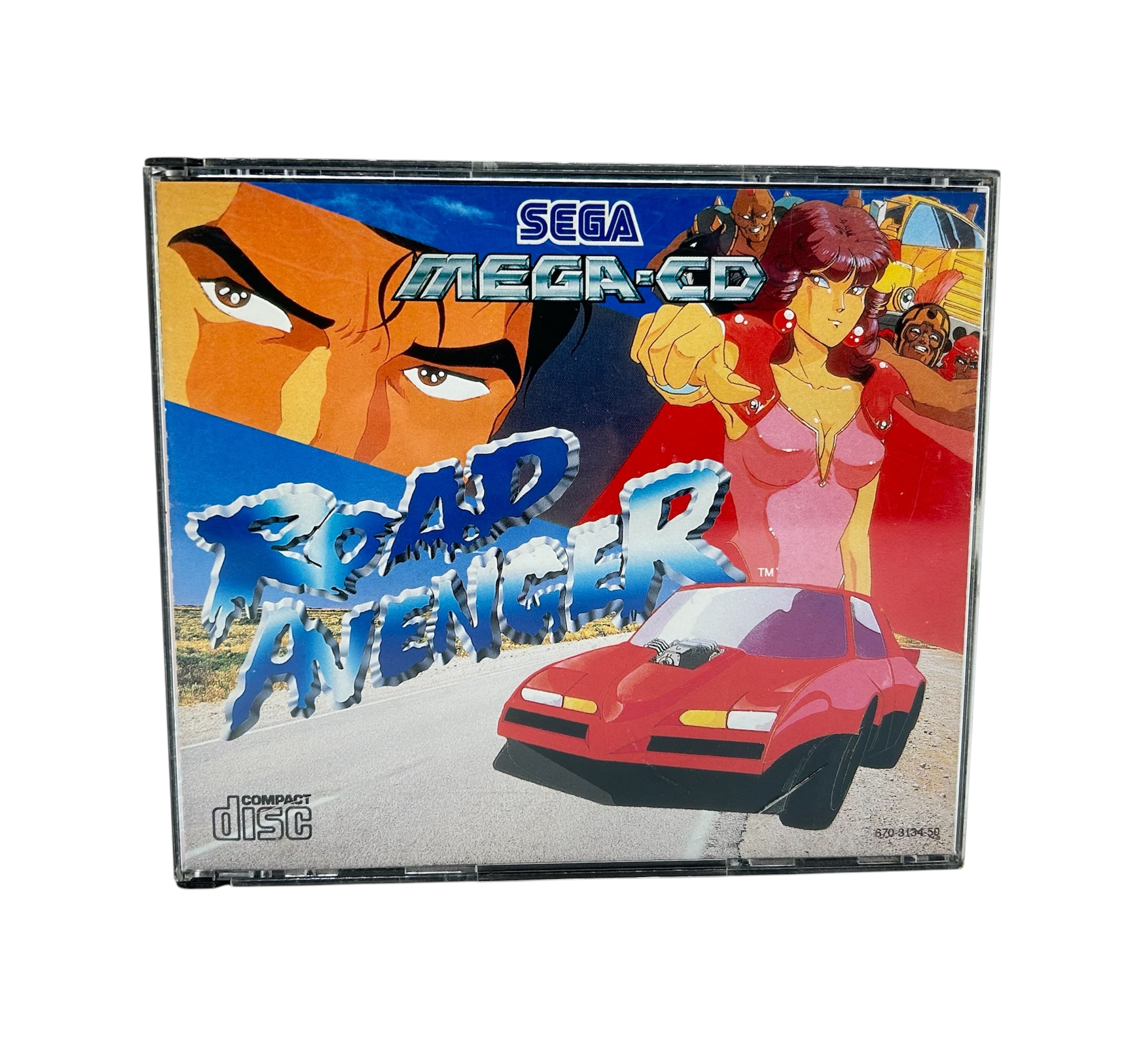 Road Avenger SEGA MEGA-CD