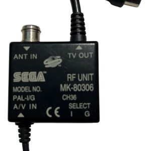 Original SEGA RF UNIT TV Kabel Anschlusskabel (MK-80306) für Sega Saturn Konsole