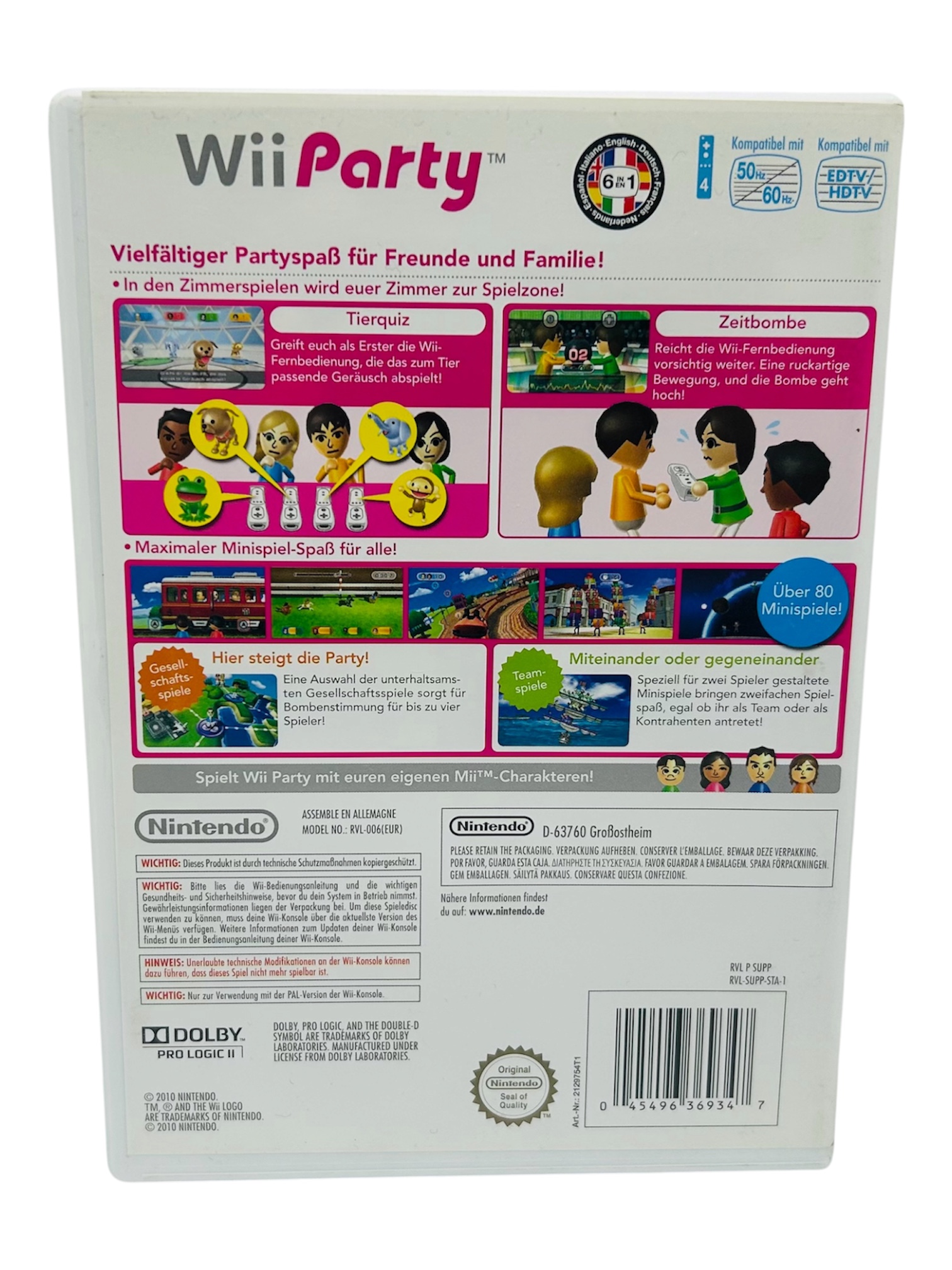 Wii Party Nintendo Wii – Bild 4