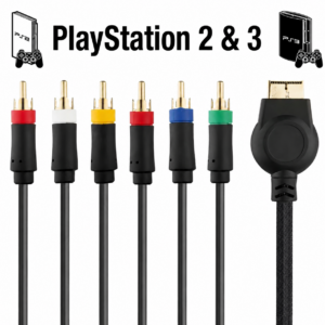 Hight-Quality YPbPr Component HD Kabel für PlayStation 2 & PlayStation 3 Konsole
