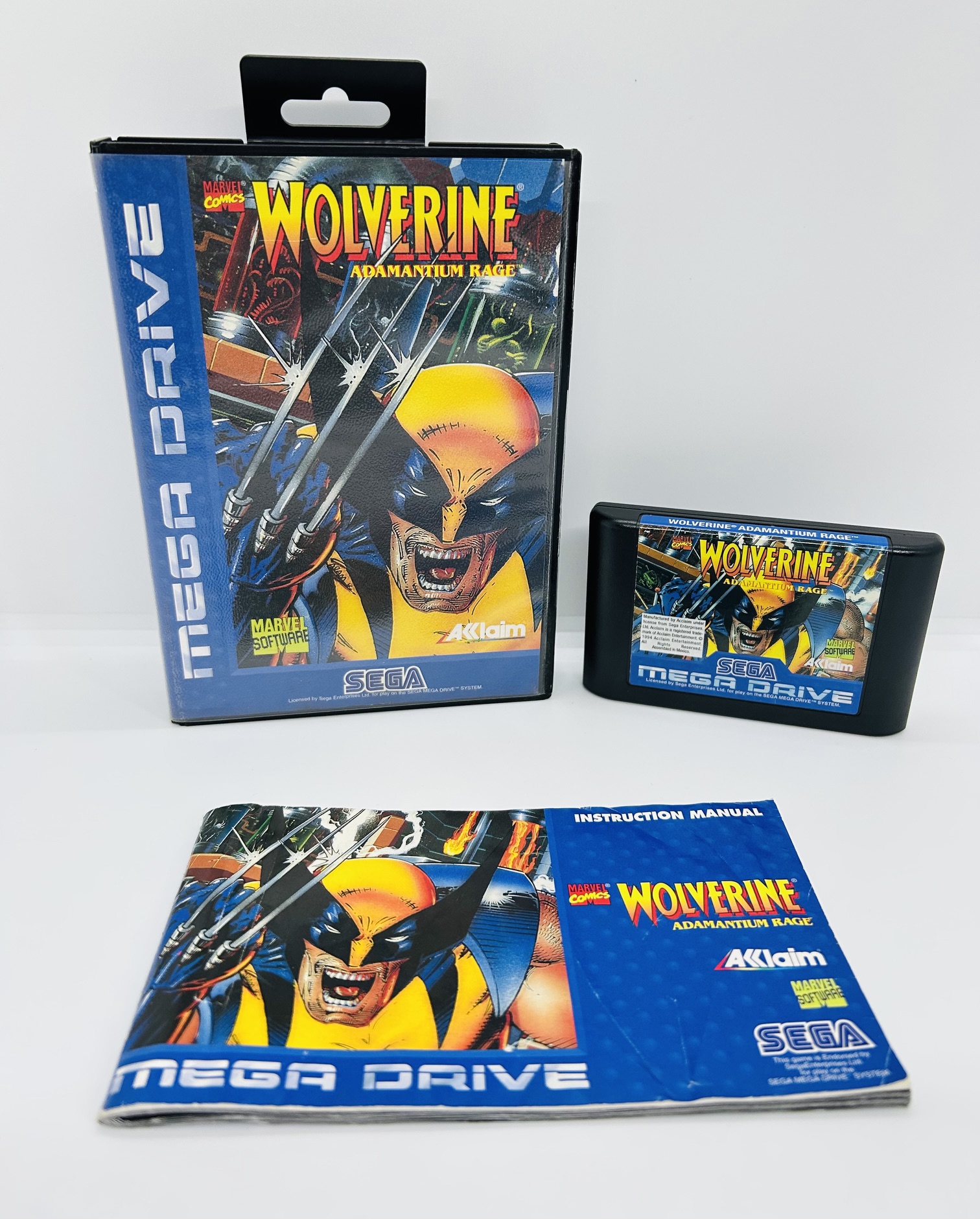 Wolverine Adamantium Rage SEGA Mega Drive (OVP)