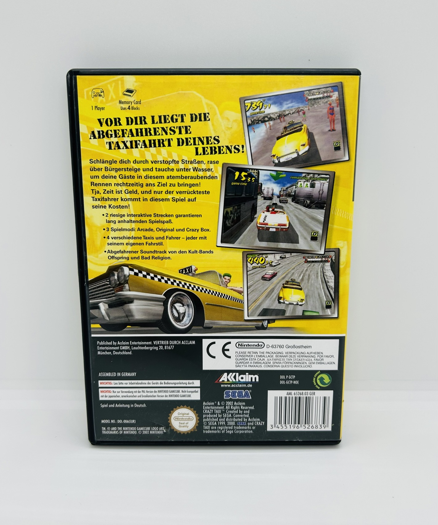 Crazy Taxi Nintendo GameCube – Bild 3