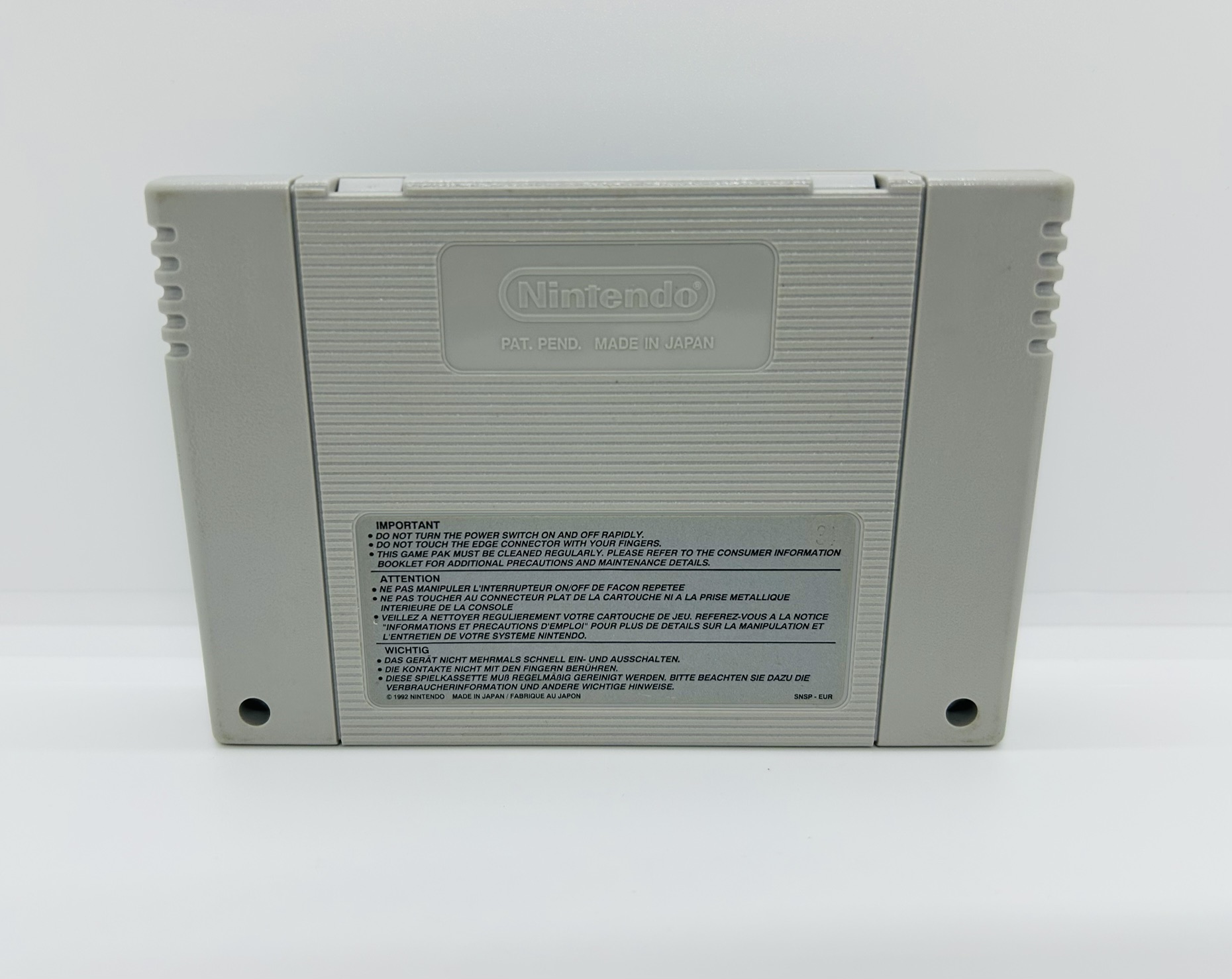 Full Throttle All American Racing Super Nintendo SNES – Bild 2