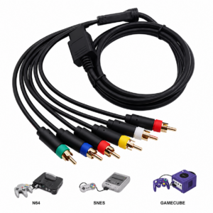 Bitfunx RGBS HD Kabel Hochaufl&ouml;send f&uuml;r Super Nintendo SNES N64 GameCube SFC Konsole