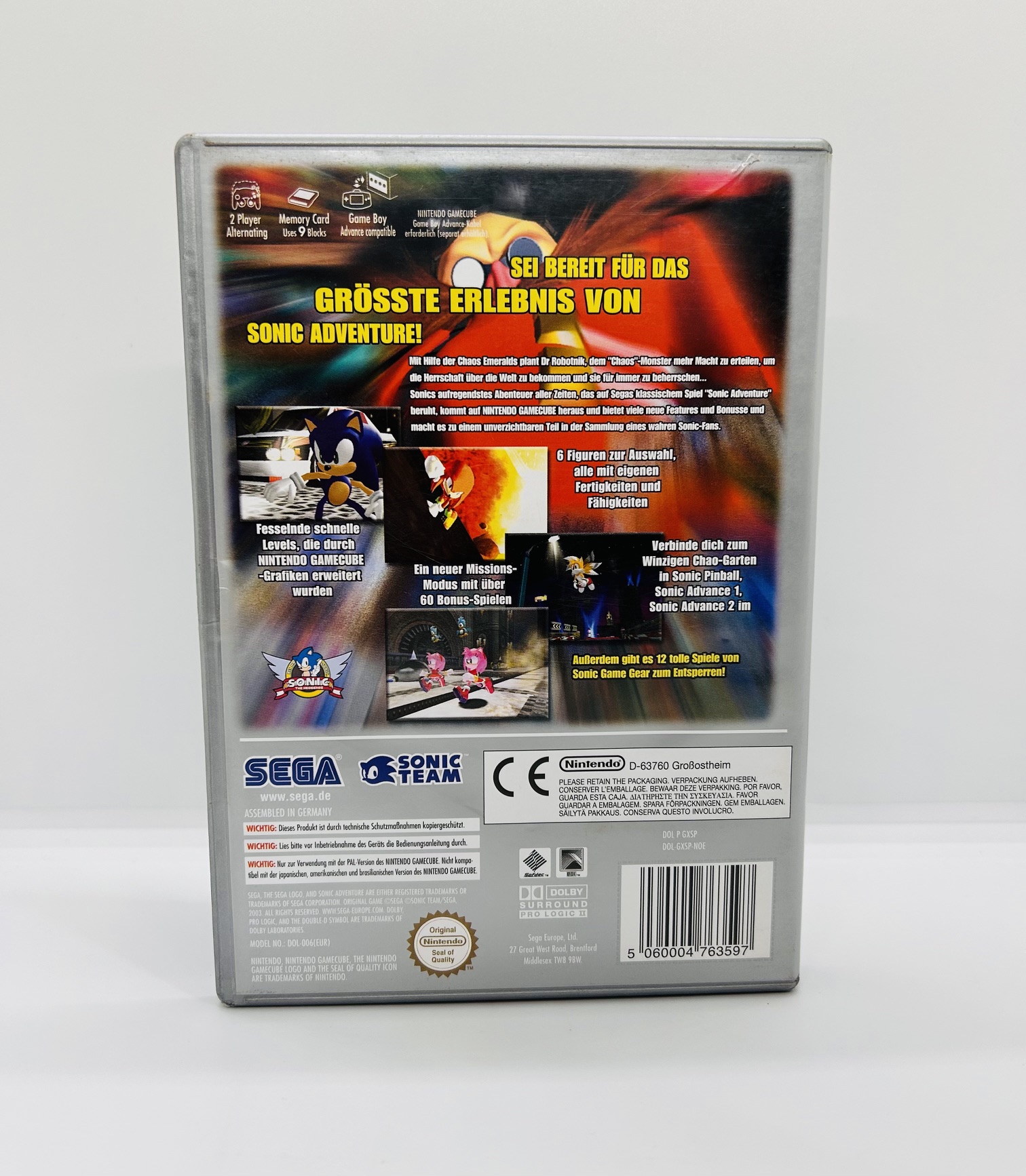 Sonic Adventure DX Nintendo GameCube – Bild 4