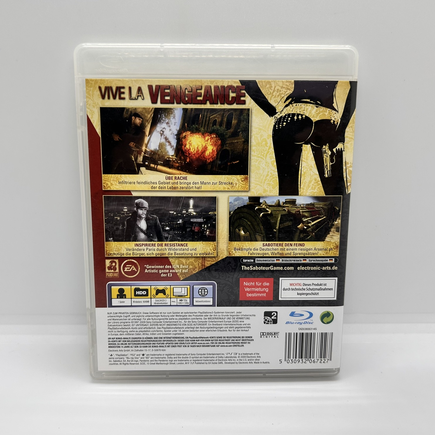 Saboteur PS3 PlayStation 3 – Bild 3