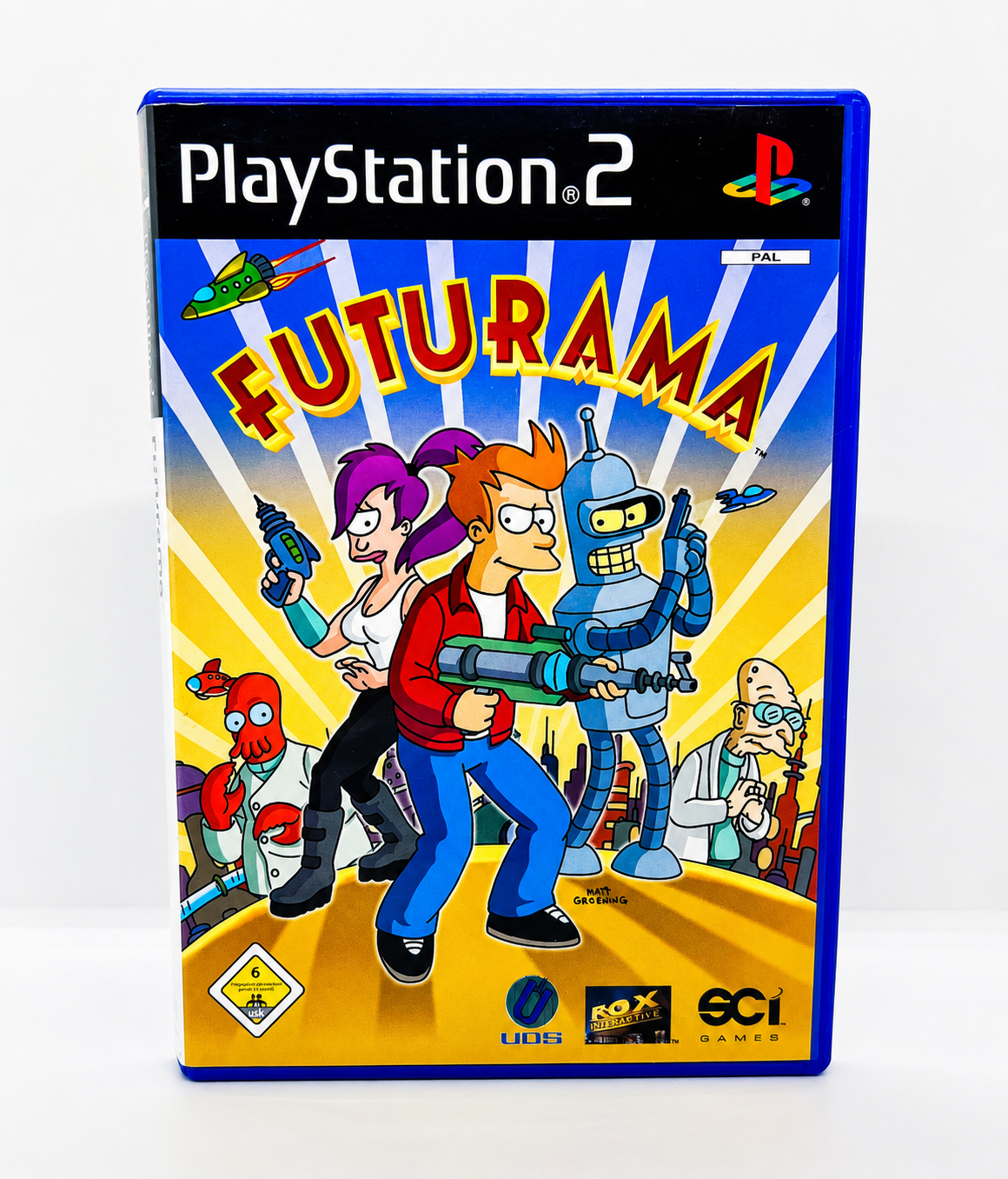 Futurama PS2 PlayStation 2 (Top Zustand)