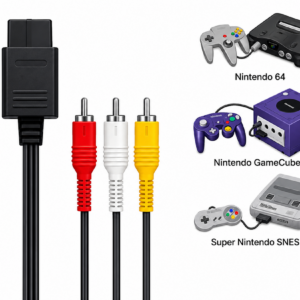 AV-Anschlusskabel f&uuml;r Super Nintendo, Gamecube, N64