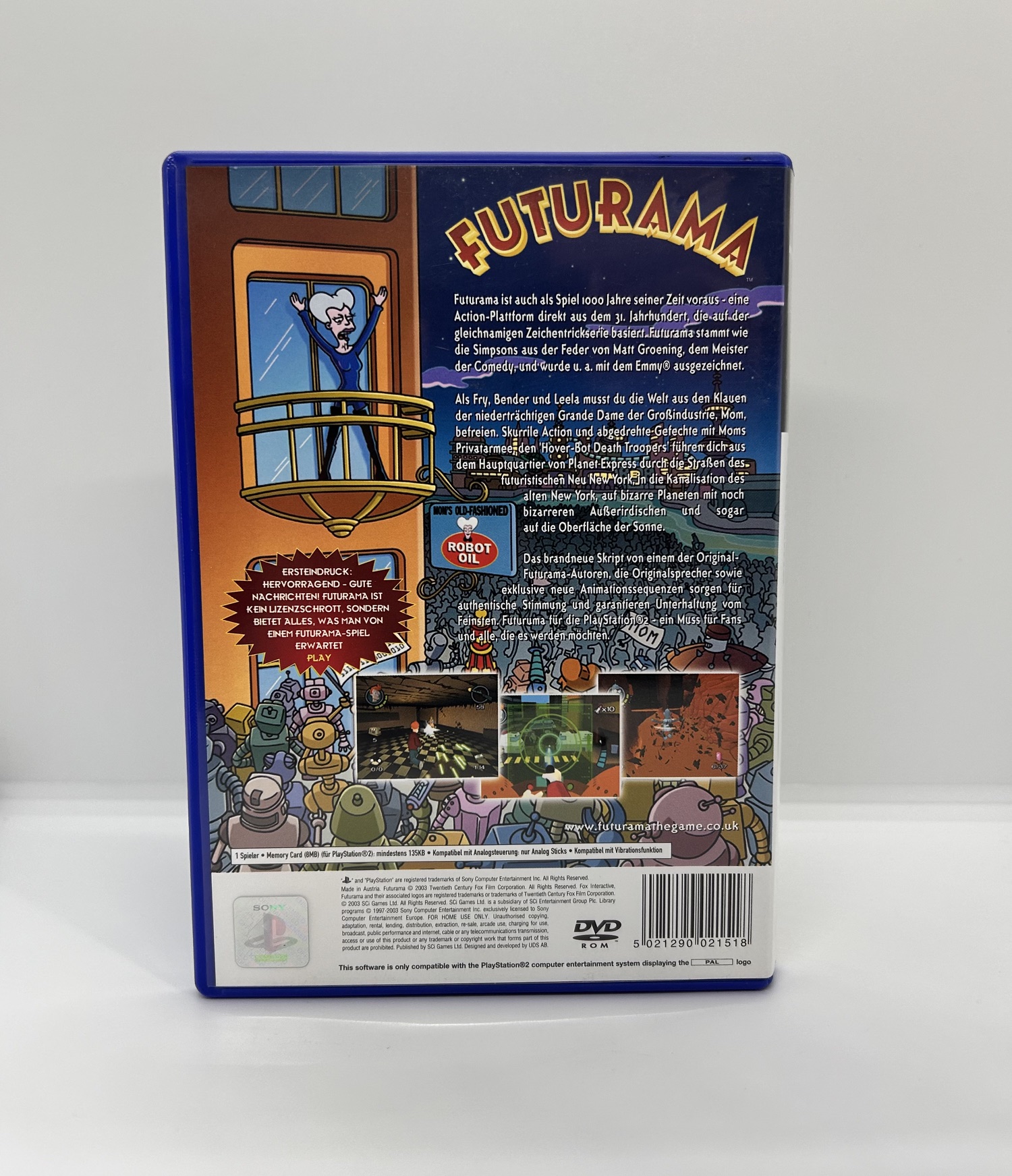 Futurama PS2 PlayStation 2 (Top Zustand) – Bild 3