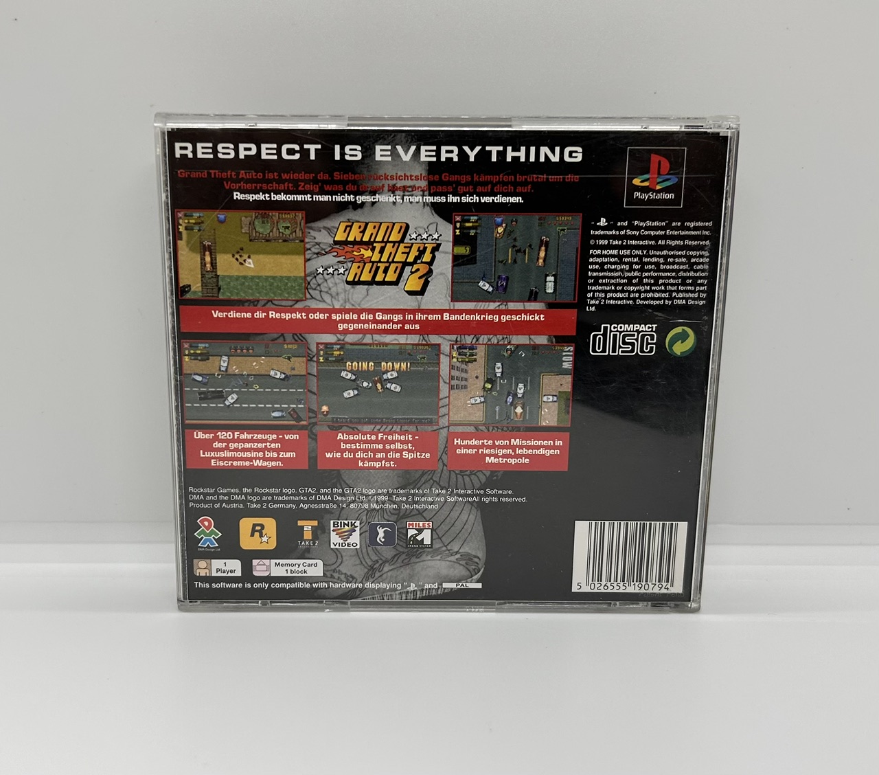 GTA 2 Grand Theft Auto PS1 PlayStation 1 – Bild 4