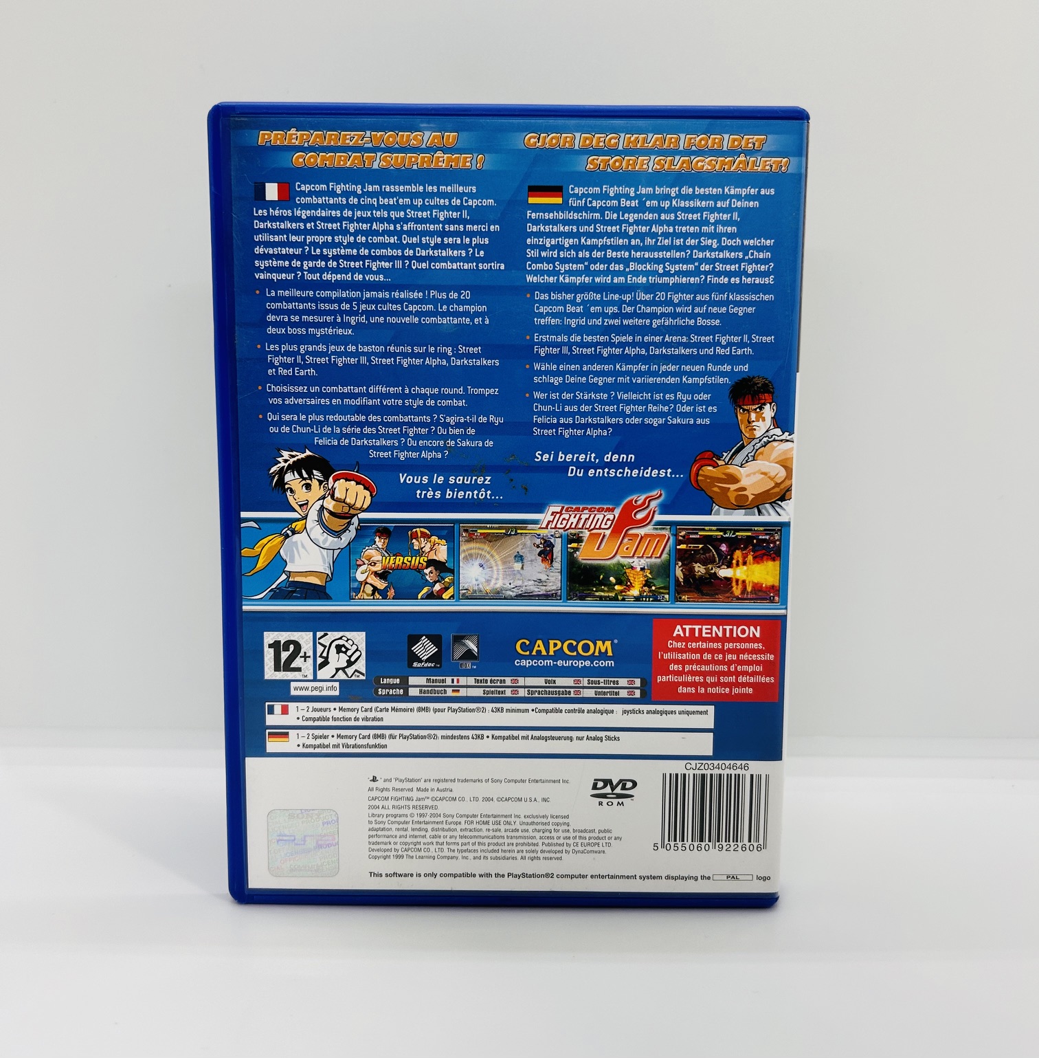 Capcom Fighting Jam PS2 PlayStation 2 – Bild 3